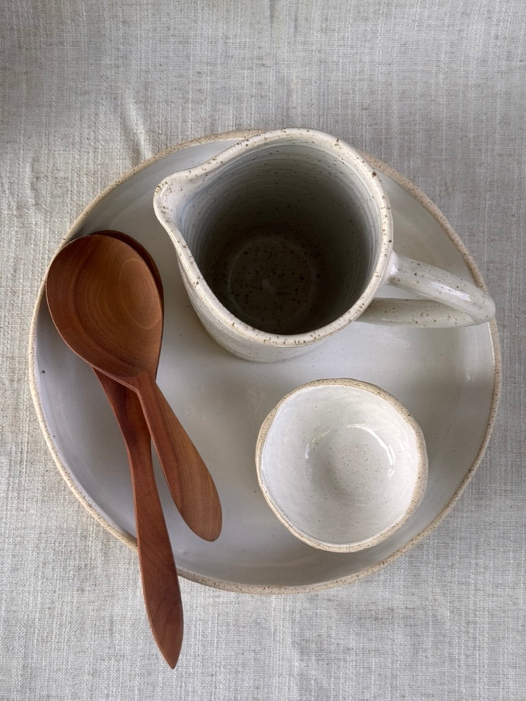 White Blush Bowl