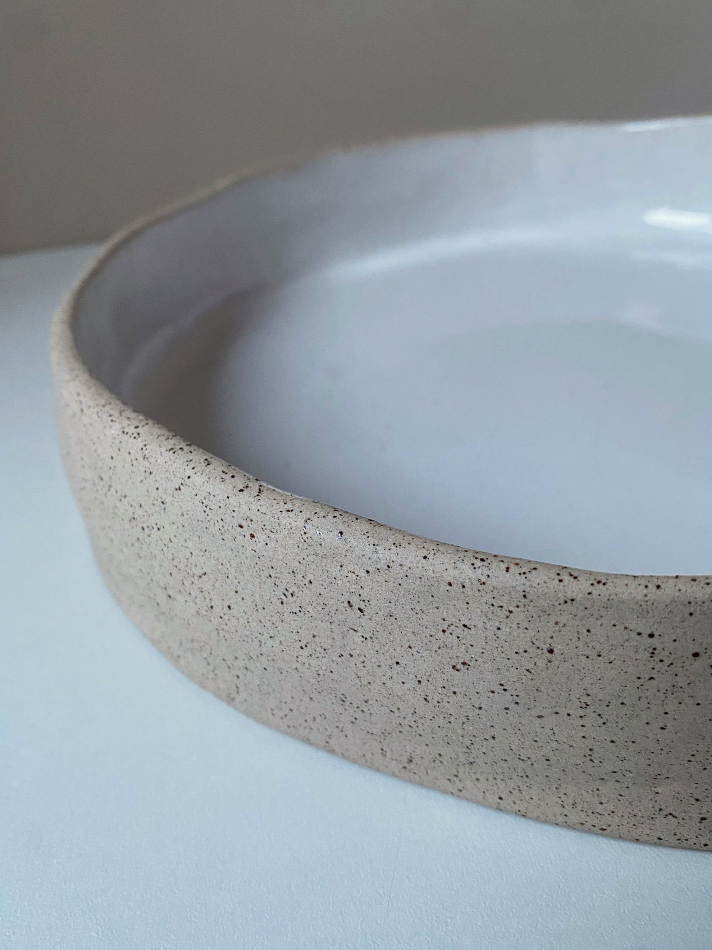 White Blush Bowl