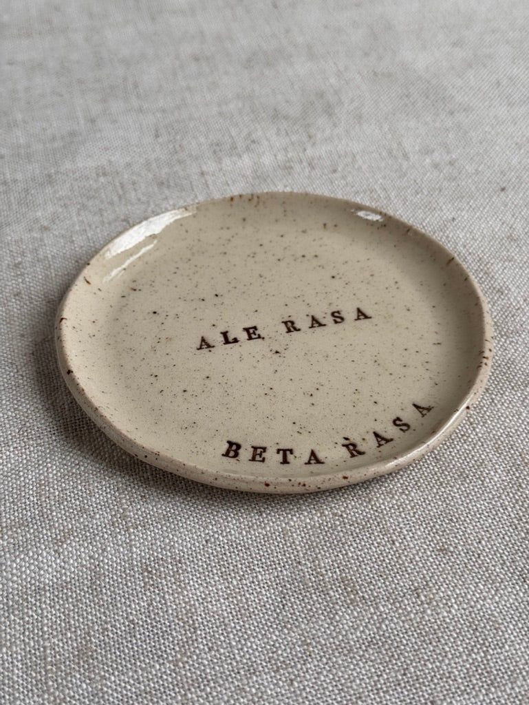 The Ale Rasa Beta Rasa Plate