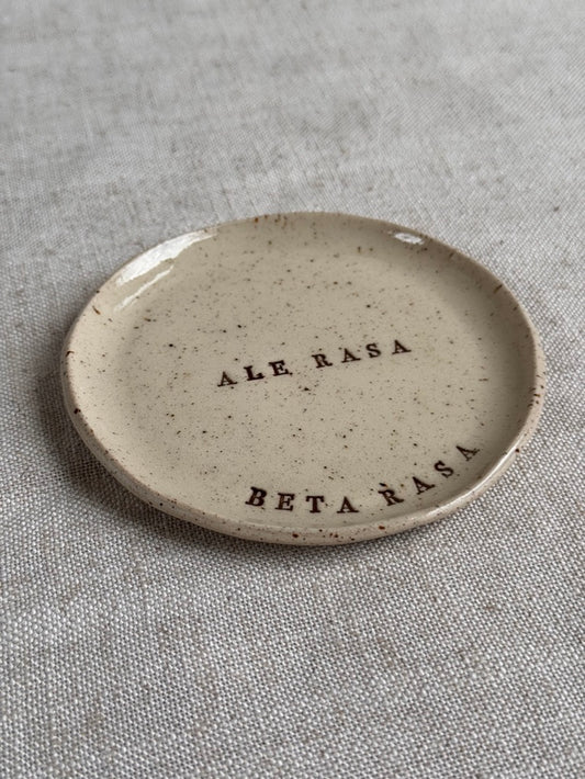 The Ale Rasa Beta Rasa Plate