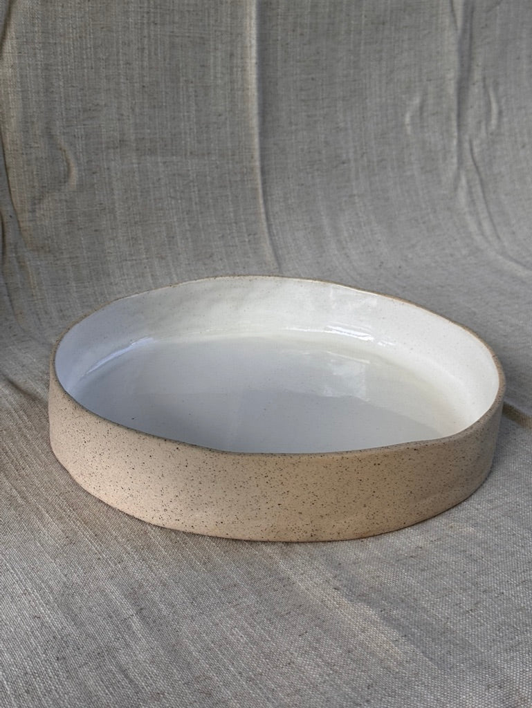 White Blush Bowl
