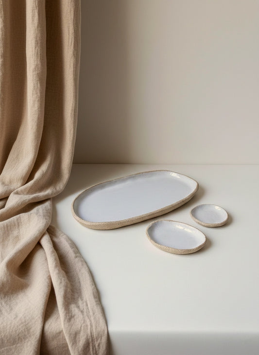 The Pulau Set - White