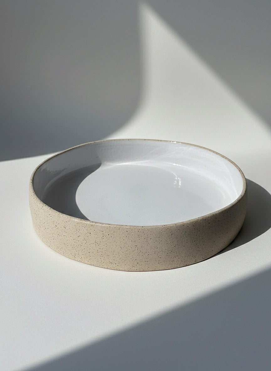 White Blush Bowl